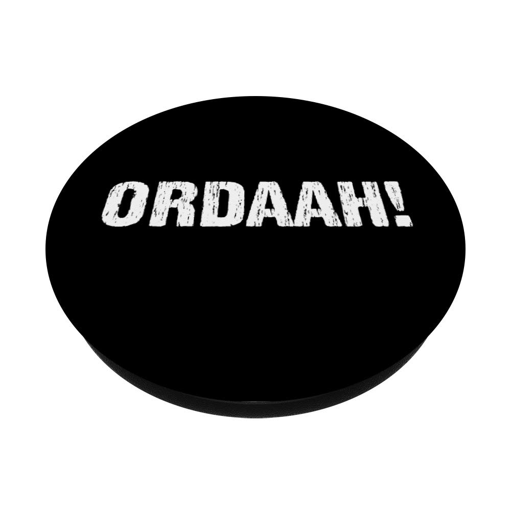 Speaker John Bercow - Order - Ordaah! Custom Swappable PopGrip for Phones | Perfect for Political Enthusiasts & UK Parliament Fans | Great for Phones, Tablets & Laptops