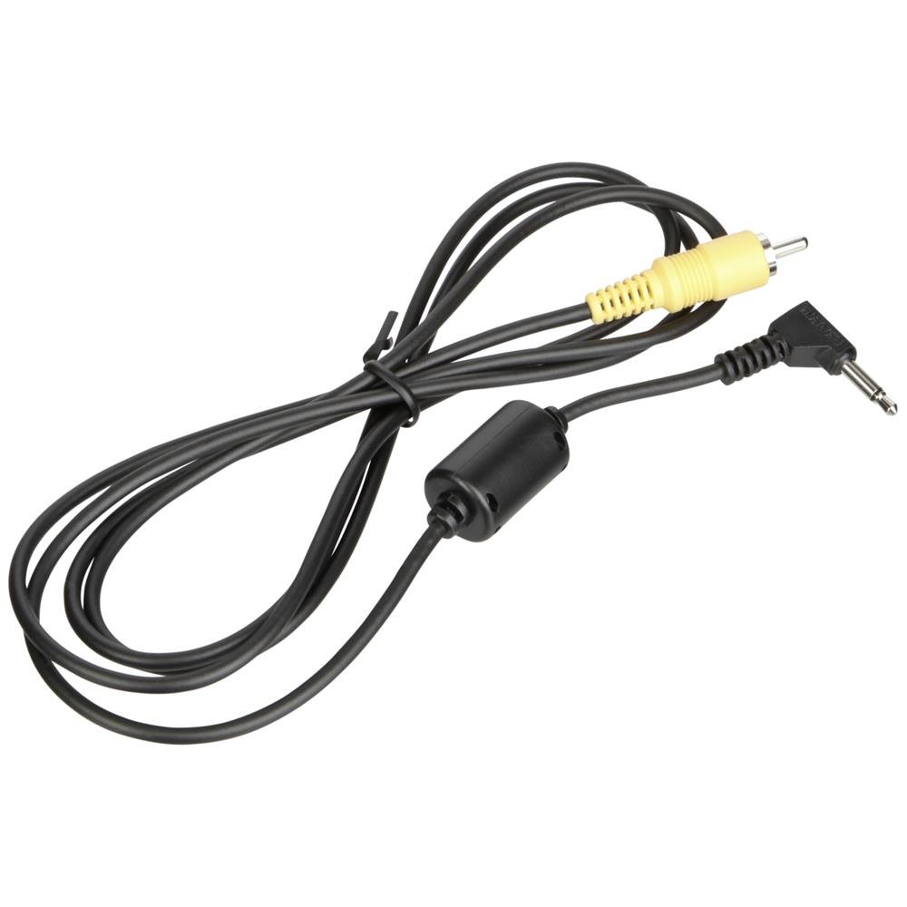 Canon VC 100 Composite Video Cable - 3.5mm Mini Phone Male to RCA Male - High Quality Black AV Cable for Cameras, TVs & Home Theater Systems