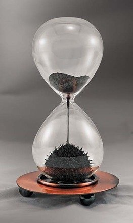 Tedco Toys 60006 Magnetic Sand Timer - Fun & Educational Science Toy for Kids & Adults - Perfect for Classroom, Office, and Home Use