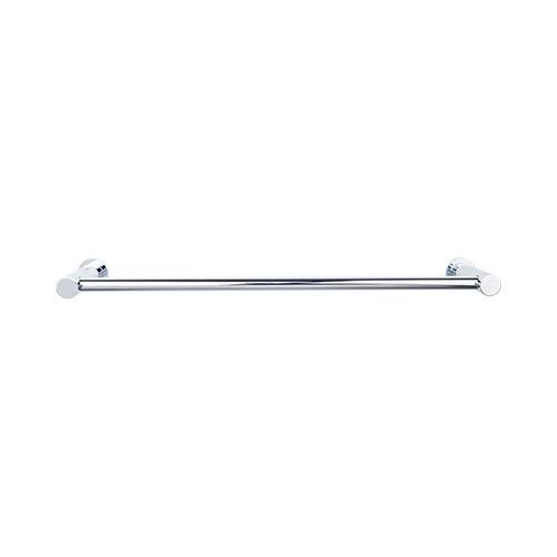 Top Knobs HOP8 Hopewell 24-Inch Single Towel Bar - Polished Chrome Bathroom Accessory for Modern & Traditional Homes - Perfect for Bathrooms, Spas & Guest Suites