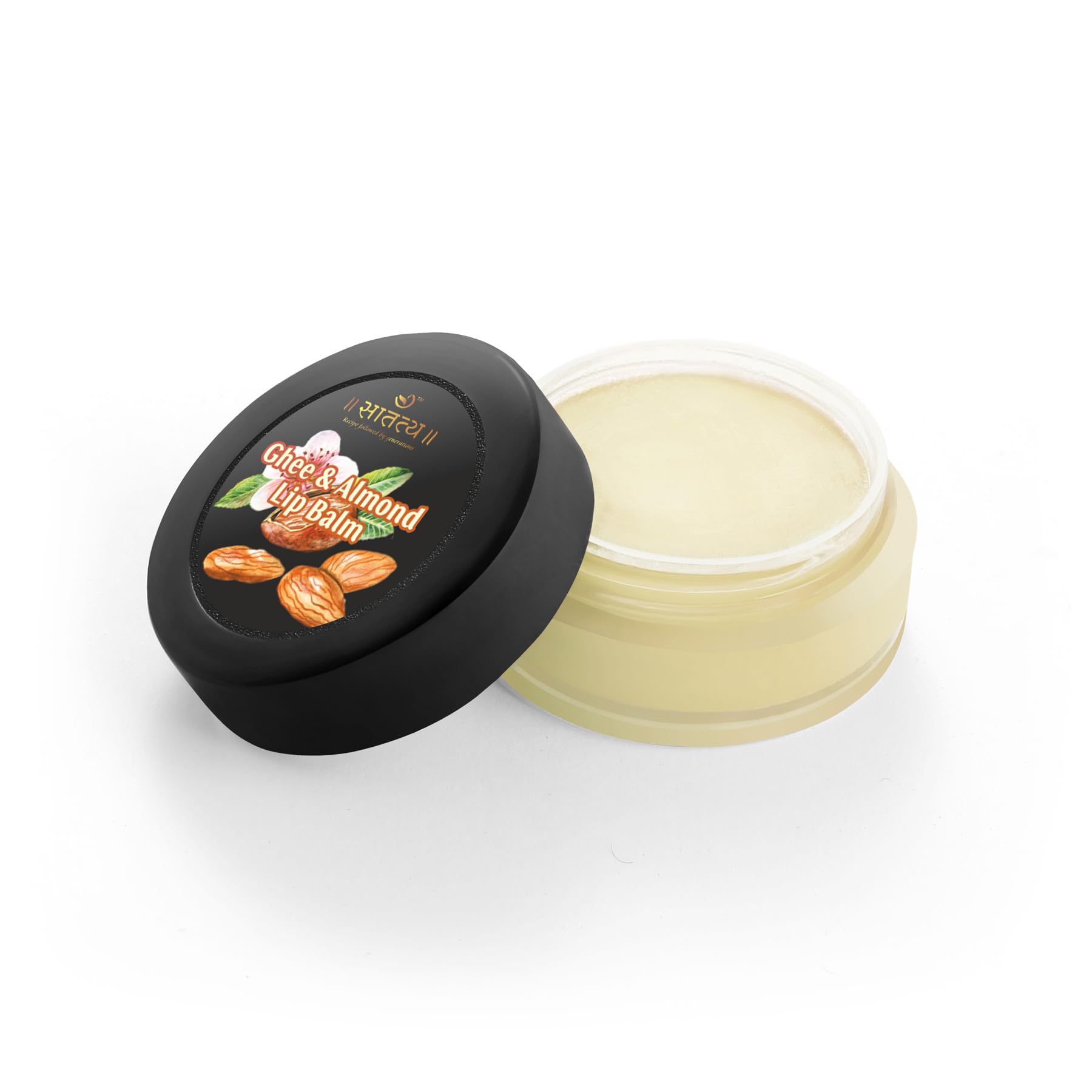 Organic Cow Ghee Lip Balm for Dry & Chapped Lips - 100% Natural Hydrating Lip Moisturizer - Perfect for Winter Care & Daily Lip Protection