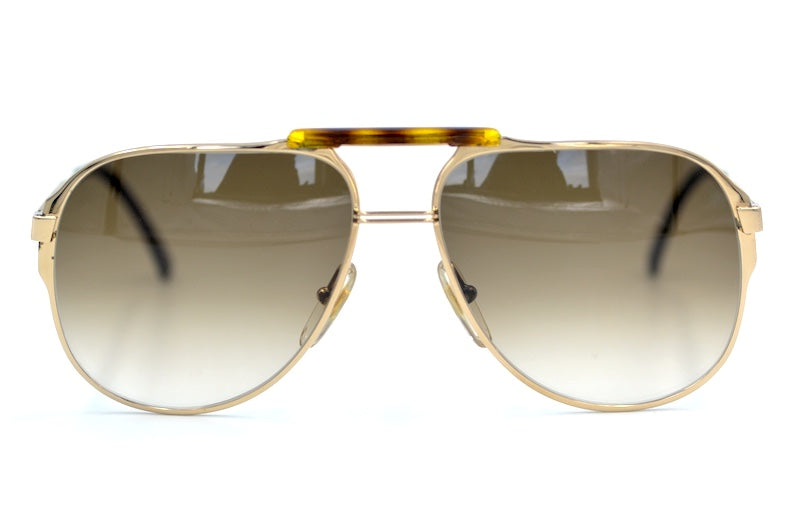 Carrera Vario 5320 Gold-Plated Sunglasses for Men & Women - UV Protection, Fashionable Aviator Style - Perfect for Driving, Beach & Outdoor Activities