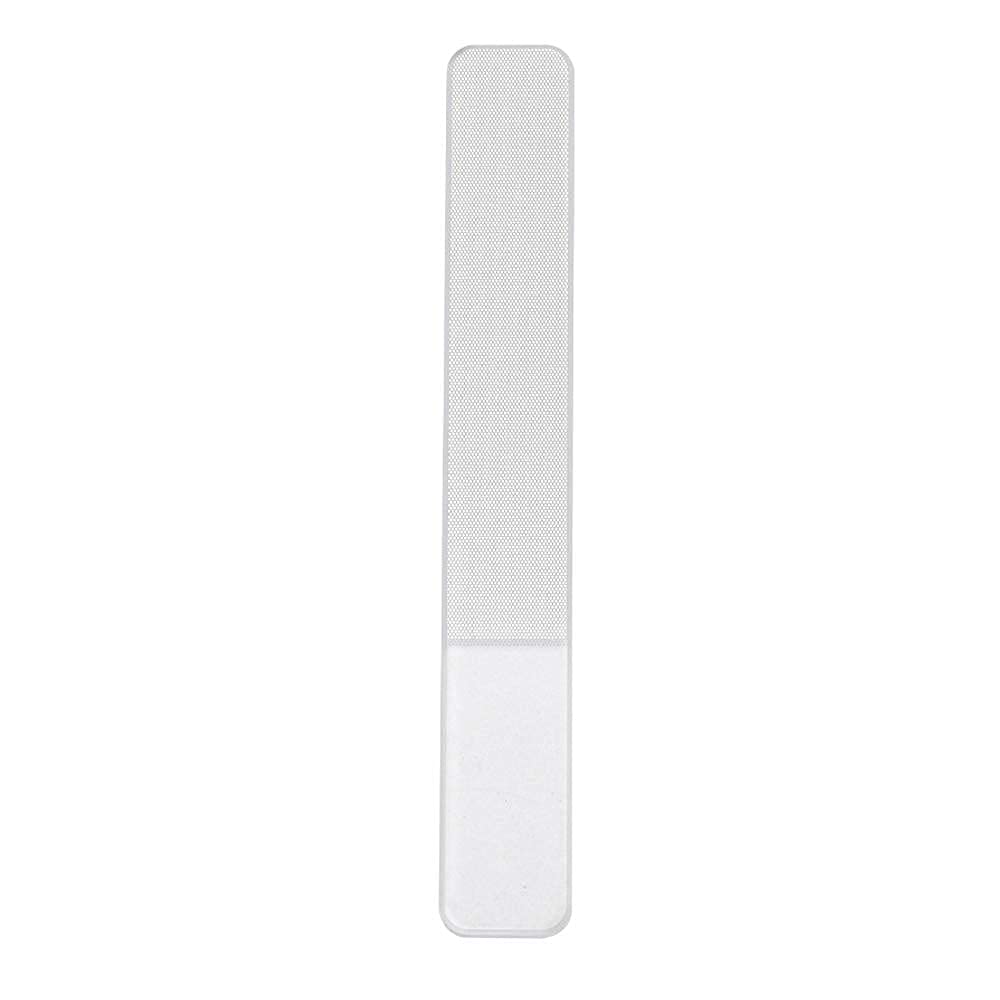 VOIISH Premium Glass Nail Shiner & Buffer - Crystal Nano Glass Nail File for Natural Fingernails & Toenails | Professional Nail Filer, Shaper & Polishing Tool | Perfect for Home Manicures, Salon Use & Travel Nail Care