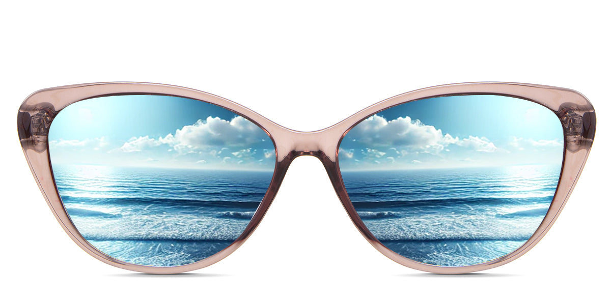 Amber Women's Prescription Sunglasses - UV Protection, Stylish & Comfortable for Driving, Outdoor Activities & Fashion