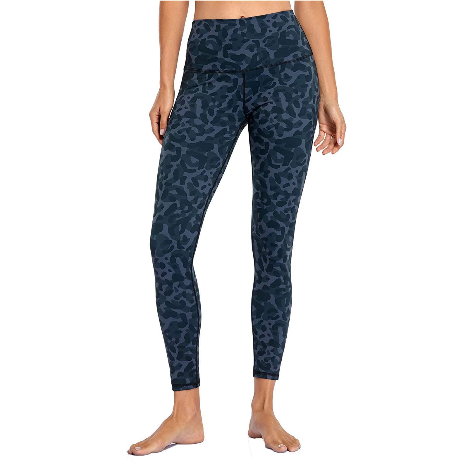 Leirke Women's High Waist Tie-Dye Yoga Pants - Tummy Control Booty Lifting Workout Leggings for Fitness, Running & Lounge Wear
