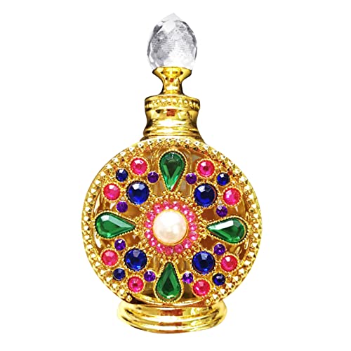 10ml Empty Glass Bottle for Car Essential Oil Perfume - Refillable Hanging Air Freshener Decor with Dropper (Pack of 6) - Perfect for Aromatherapy, Home & Car Fragrance, DIY Gift Filling
