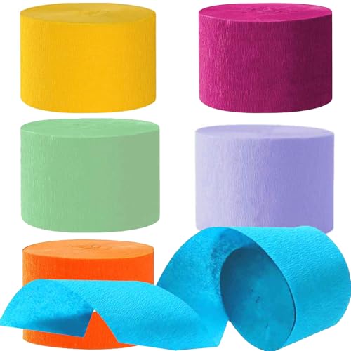Pink Purple Blue Yellow Green