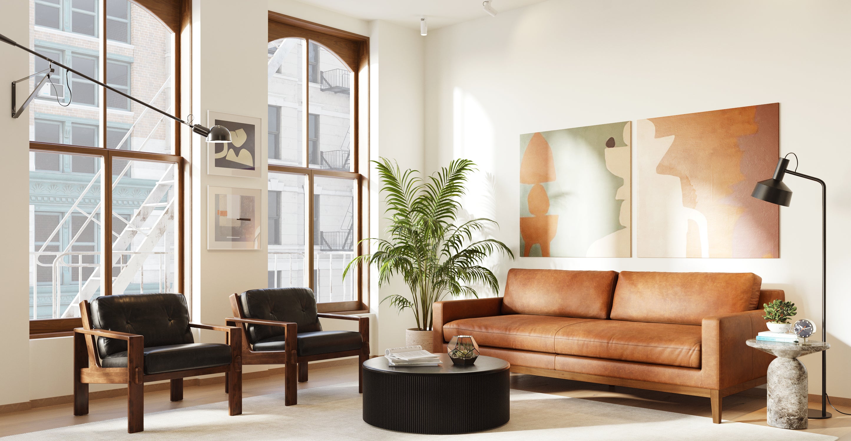 Skive Lounge Chair - Modern Comfortable Recliner for Living Room, Bedroom & Office - Perfect for Relaxing, Reading & Napping