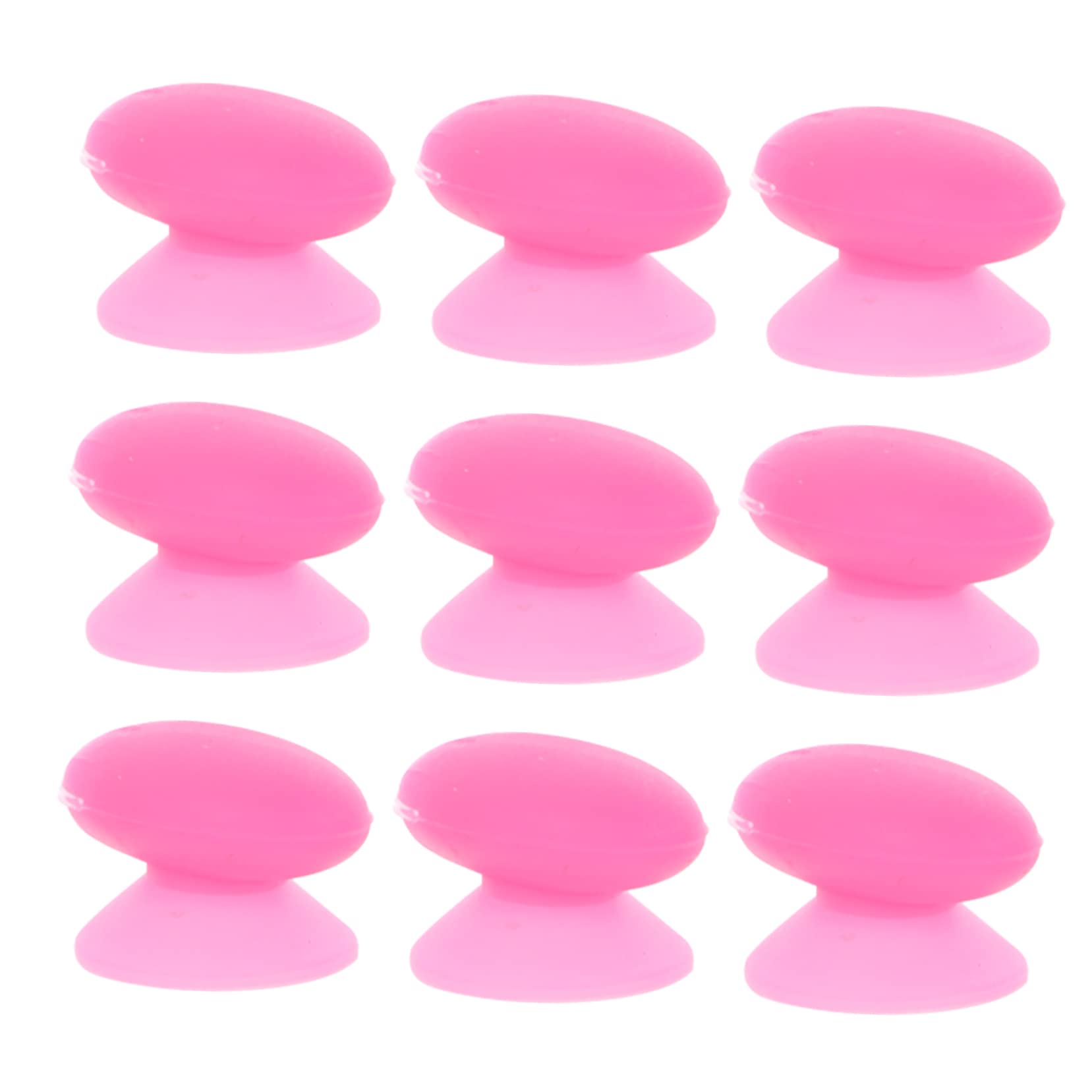 FRCOLOR 10pcs Silicone Lip Brush & Scrubber - Travel Makeup Applicator for Lip Care & Sleeping Mask