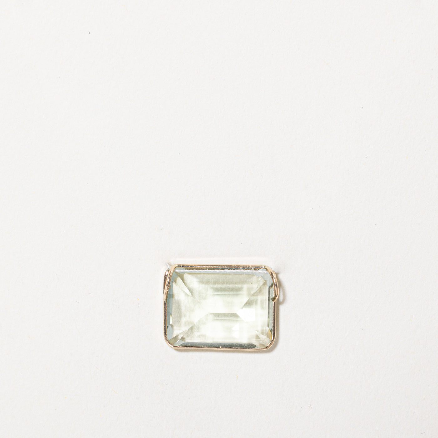 10.60ct Prasiolite Pendant Necklace - Natural Green Quartz Jewelry for Women - Perfect for Everyday Wear, Gift Giving & Special Occasions