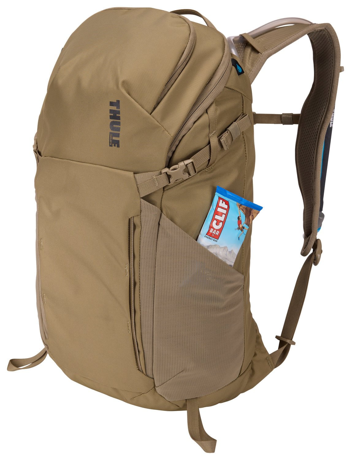 Thule AllTrail Hydration Pack 22L - Lightweight Hiking Backpack with Water Bladder, Faded Khaki - Perfect for Trail Running, Mountain Biking & Outdoor Adventures