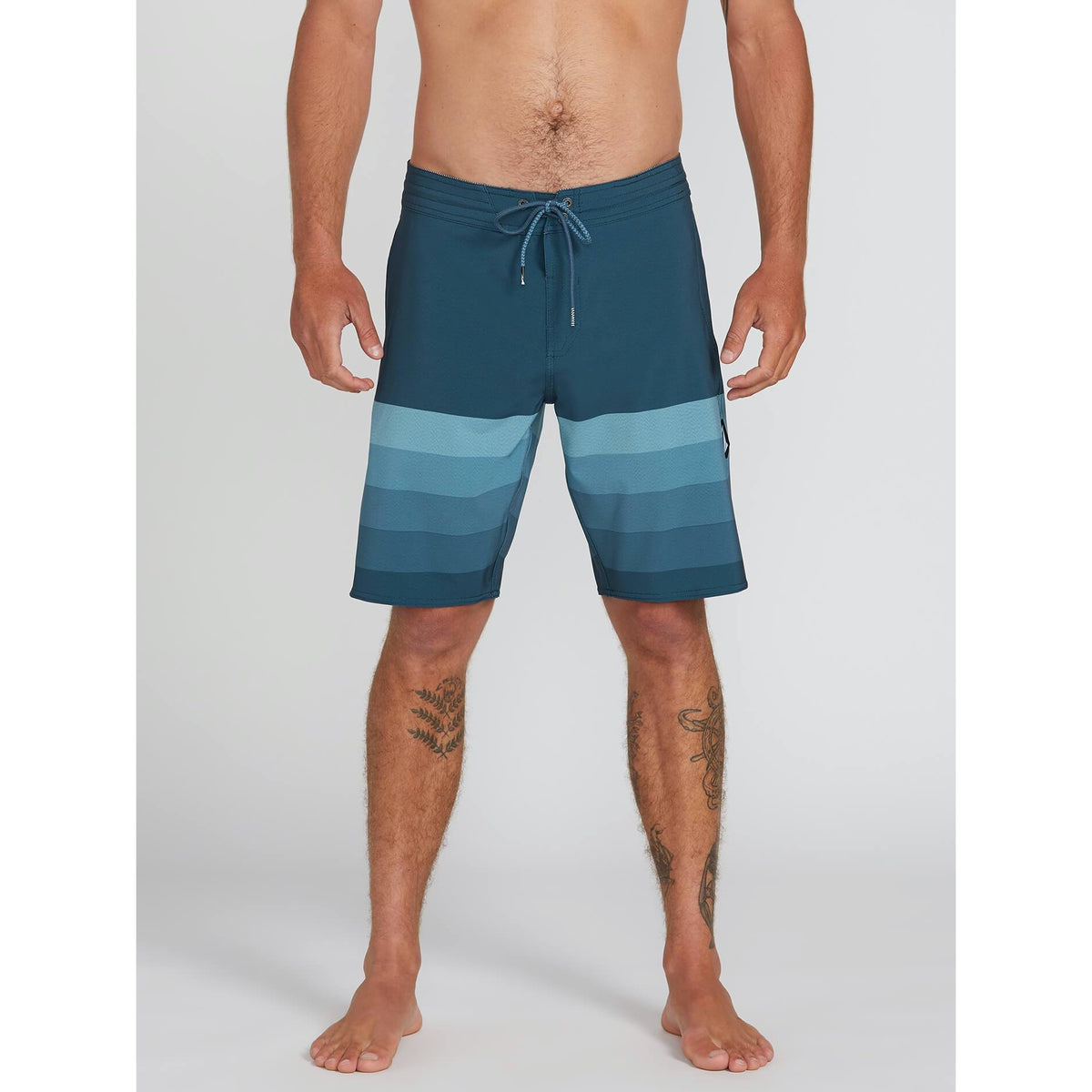 Volcom Quarta Static Stoney Boardshorts for Men - Quick-Dry Swim Trunks with UPF Protection - Perfect for Surfing, Beach Vacations & Water Sports