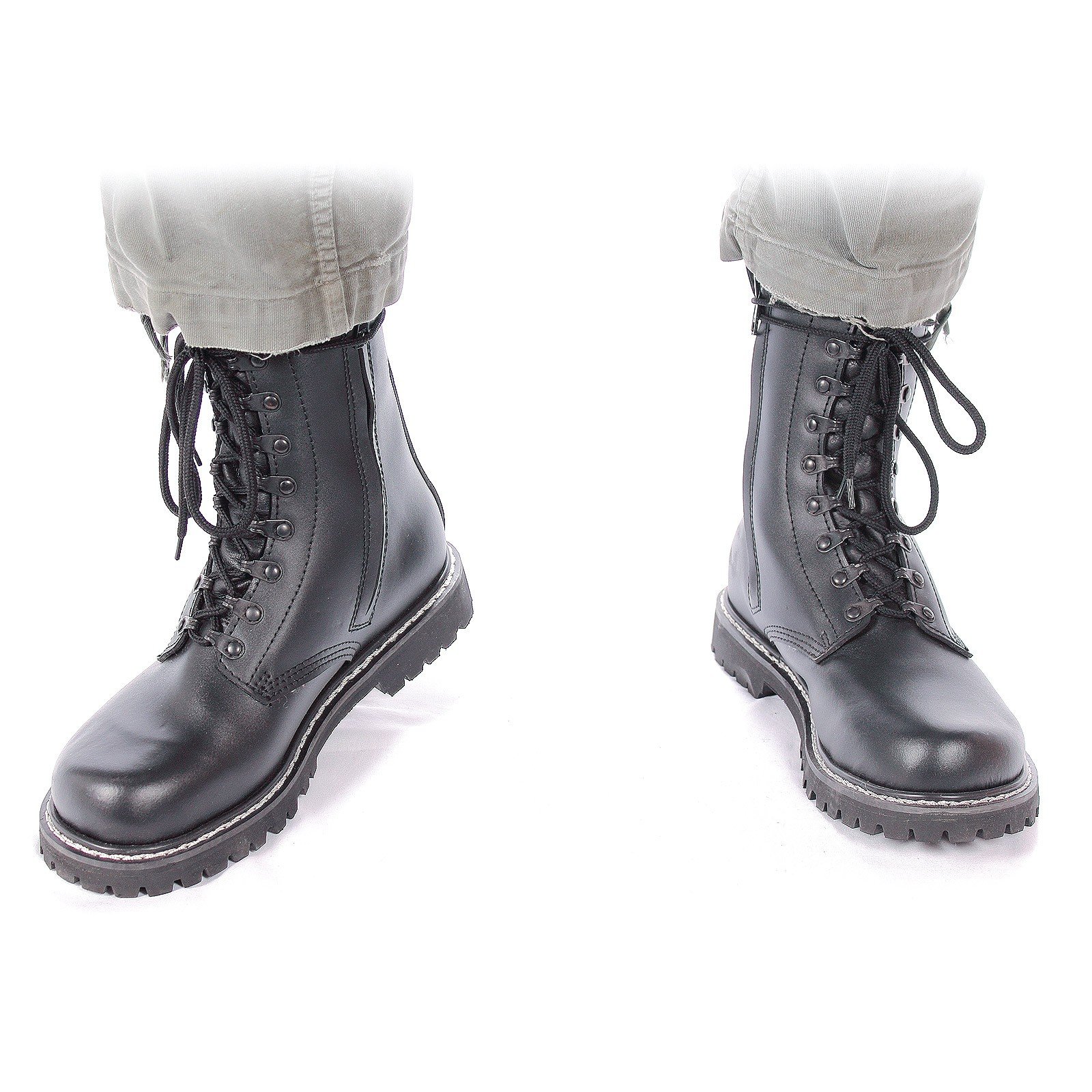 Mil-Tec Men's Waterproof Equestrian Riding Boots - Durable Rain Boots for Horseback Riding & Outdoor Activities