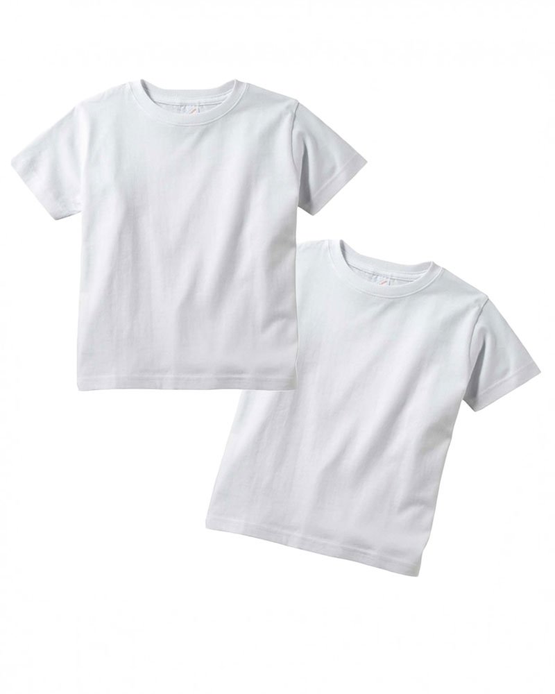 **Baby Short Sleeve 2-Pack Cotton T-Shirts Set for Boys & Girls – Soft & Comfortable for Playtime, Daycare & Outings**