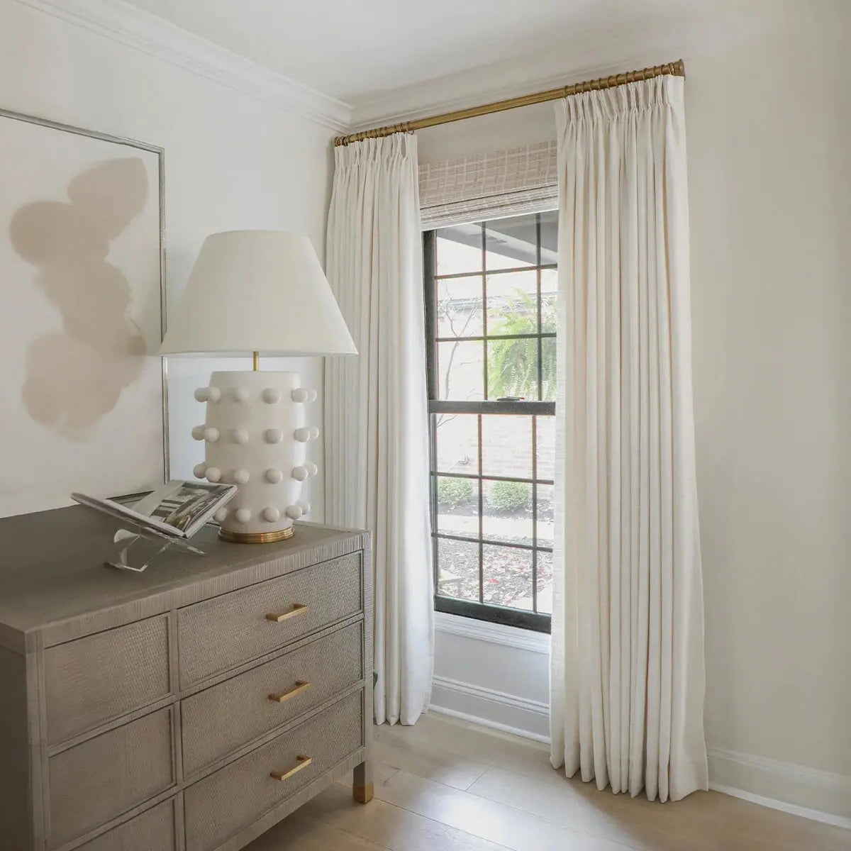 Liz Linen Pinch Pleat Ready-Made Curtains - Unlined Window Drapes for Living Room & Bedroom Decor