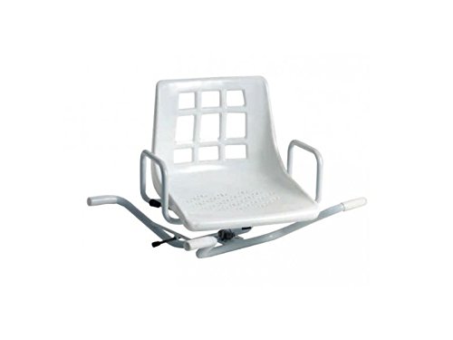 360° Swivel Bath Tub Chair for Elderly & Disabled - Adjustable Shower Seat with Non-Slip Feet for Safe Bathing (Ideal for Seniors, Post-Surgery & Mobility Assistance)