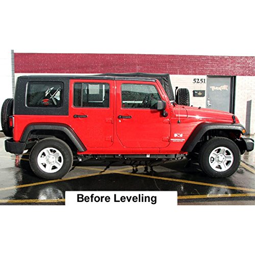 TeraFlex 1155200 JK Leveling Kit - Jeep Wrangler JK Suspension Lift Kit for Off-Road & Adventure | Perfect for Trail Riding, Rock Crawling & Overlanding