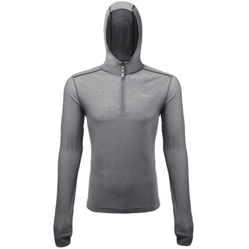 SHERPA ADVENTURE GEAR Men's Vayu Hoodie - Lightweight Fleece Jacket for Hiking & Outdoor Activities | Windproof & Breathable Travel Hoodie for Camping & Trail Running