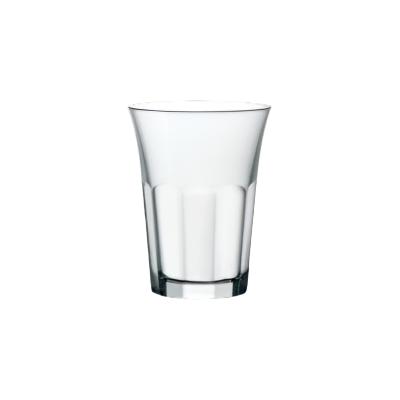 Bormioli Rocco 8.5 oz Siena Tumbler Glass - Set of 4, Durable Clear Drinking Glasses for Cocktails, Iced Coffee, Juice - Perfect for Home, Bar, Restaurant & Outdoor Use