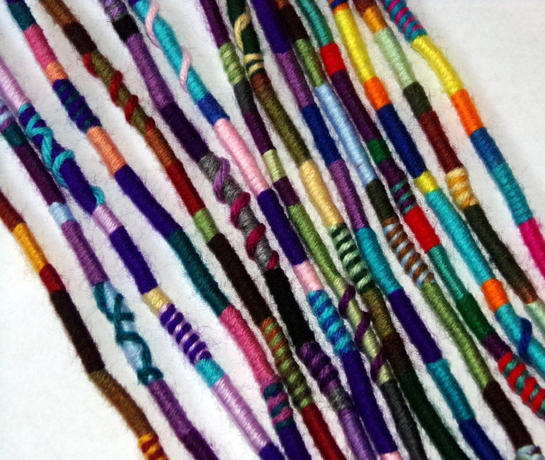 Handmade Hippie Hair Extension - Colorful Dreadlocks Wrap Accessory for Braids & Curls | Single Piece Hair Fall Cover | Boho Style Hair Wrap for Festivals & Daily Wear