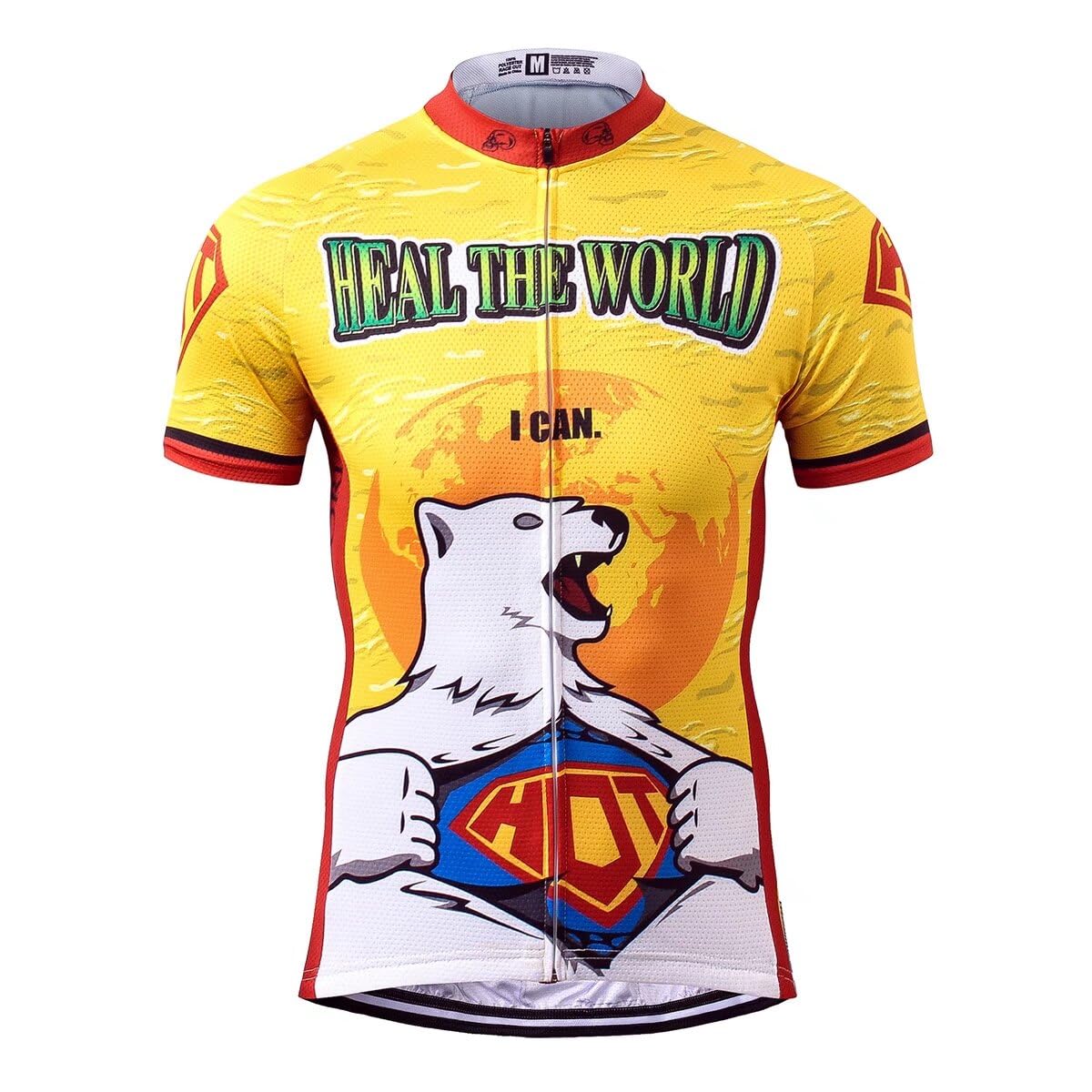 Men's Mountain Bike Short Sleeve Cycling Jersey - Breathable & Quick-Dry for Outdoor Sports & Trail Riding - Perfect for Mountain Biking, Cycling Adventures & Fitness Training