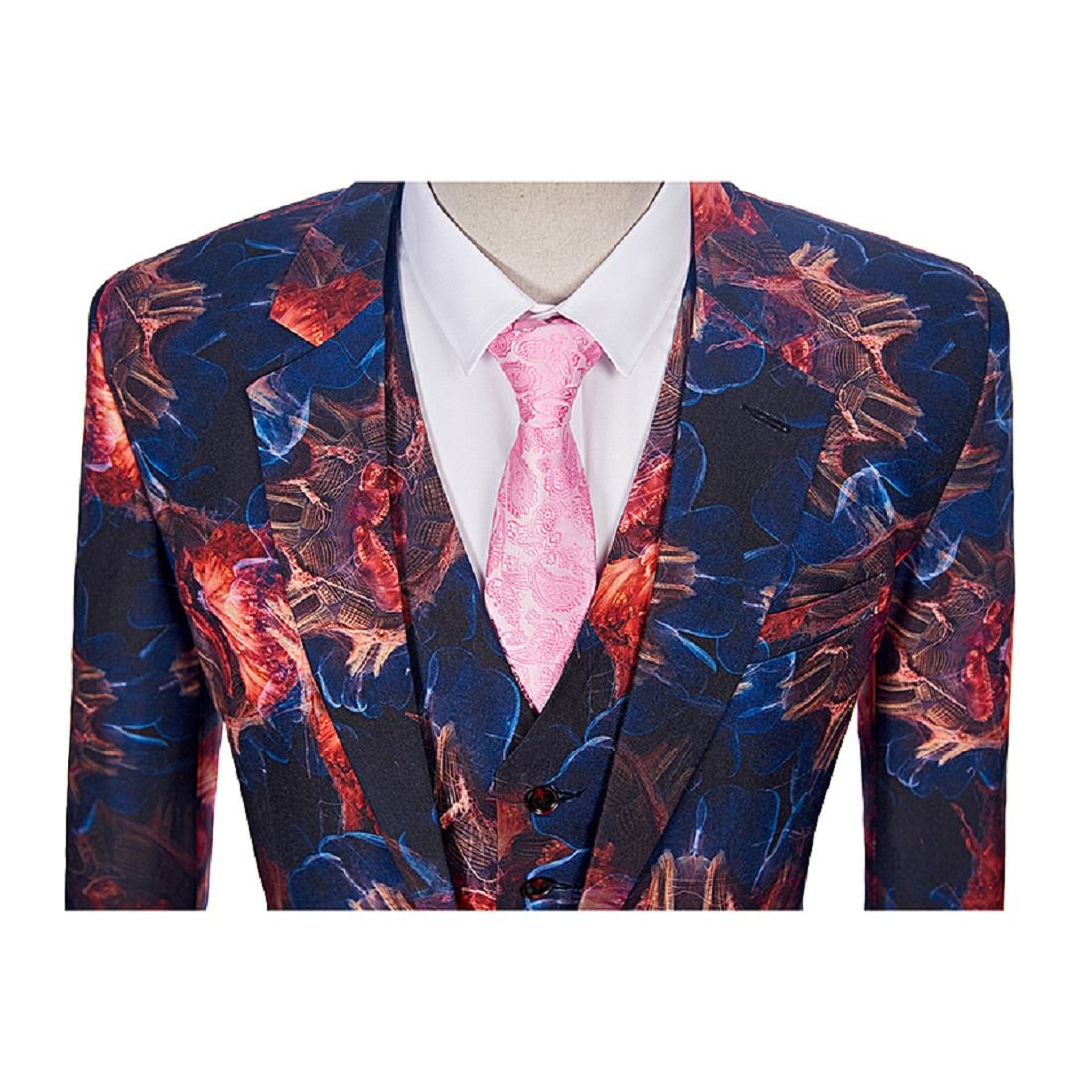 Custom Made Prom Suits for Men 2023 - Groom Tuxedos & Wedding Suits 3-Piece Set (AB004) - Perfect for Prom, Weddings & Formal Events