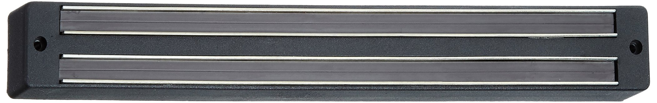 WaldMann 76755 Magnetic Knife Strip - 34cm Black Kitchen Organizer | Perfect for Knife Storage in Home, Restaurant & Workshop