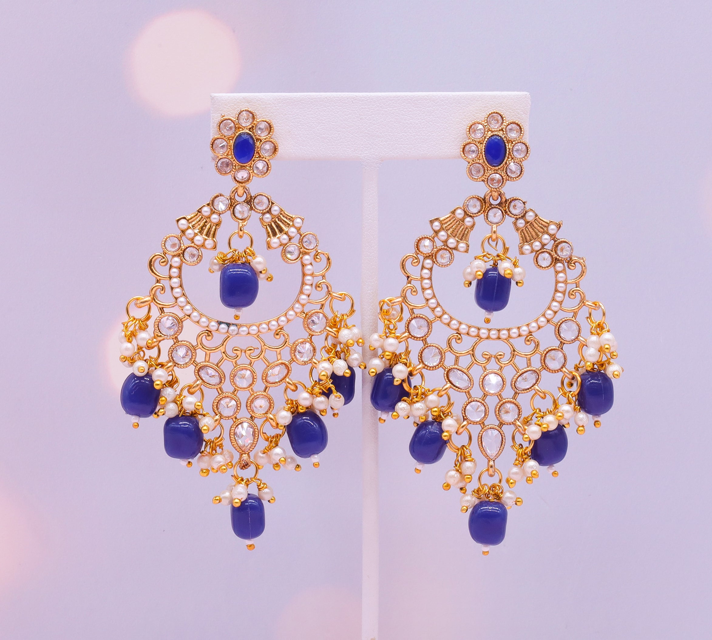 Chandika Earrings for Women - Elegant Boho Dangle Earrings with Beaded Tassels | Perfect for Parties, Weddings, and Everyday Wear