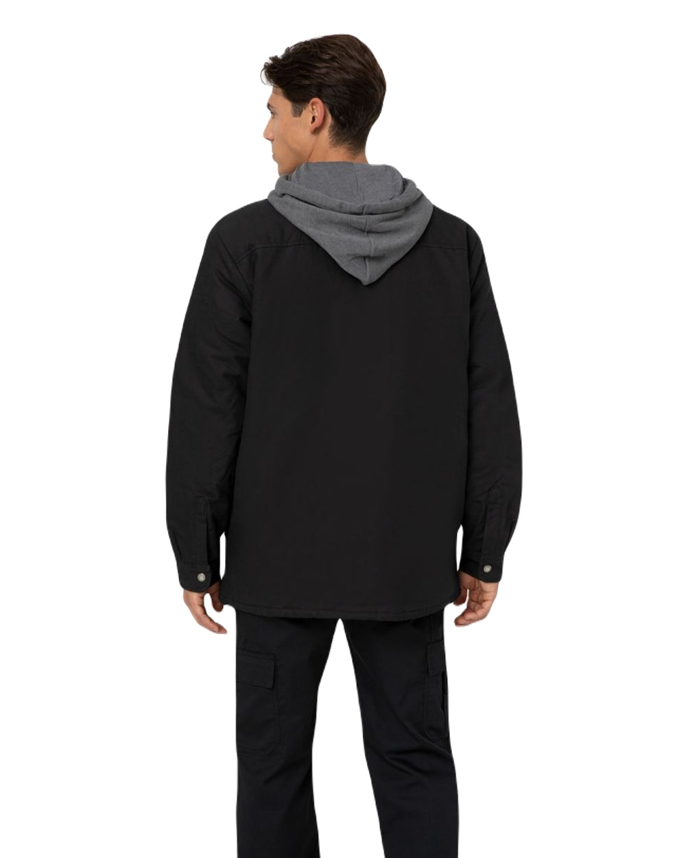Dickies Men's Duck Shirt Jacket - Durable Workwear for Outdoor Activities, Construction & Casual Wear | Heavy-Duty Cotton Twill Shirt Jacket for Men