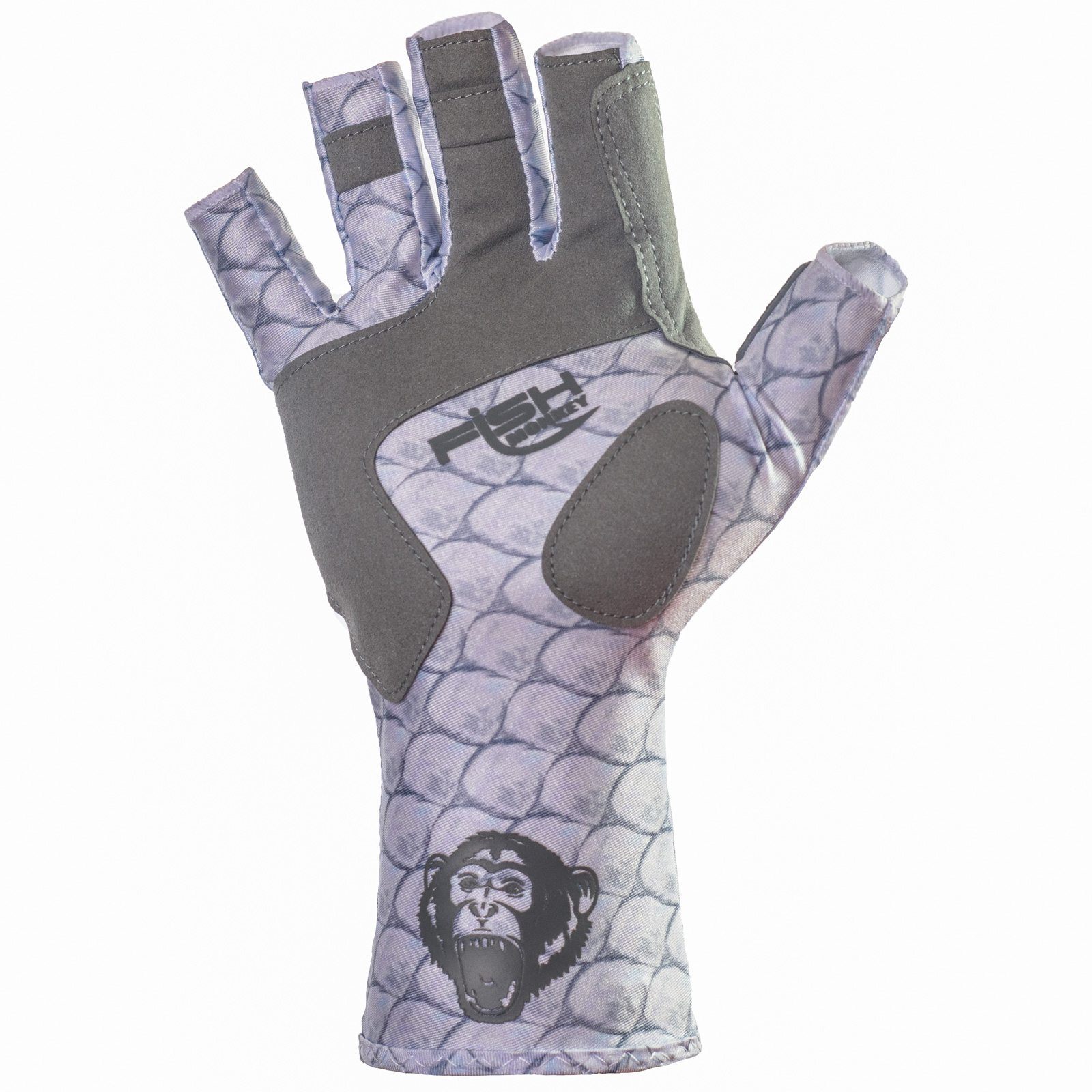 Fish Monkey FM11 Half Finger Fishing Gloves - Breathable & Grip Enhanced for Fly Fishing, Kayaking, and Outdoor Sports