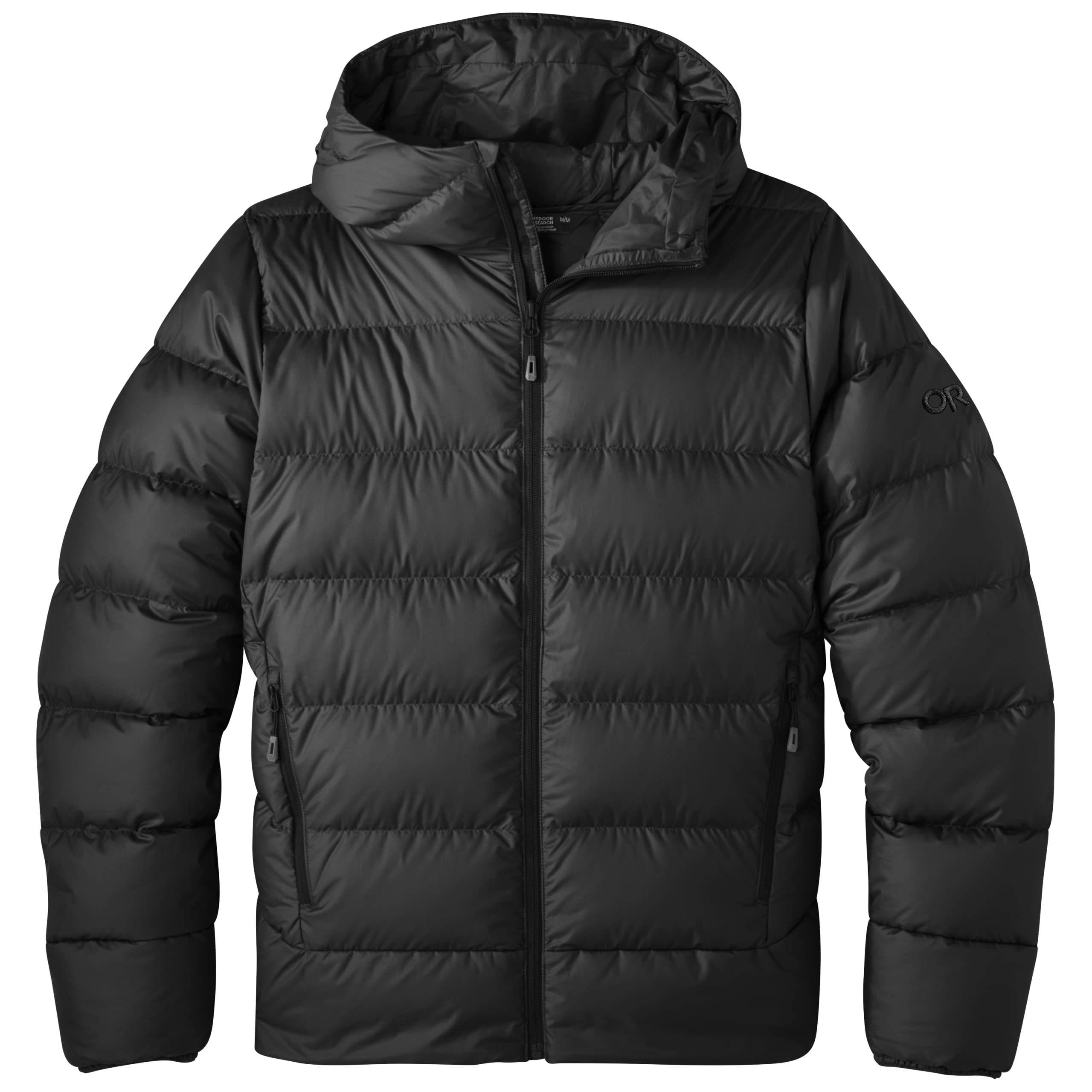 Outdoor Research Men's Coldfront Down Hoodie - Lightweight Insulated Winter Jacket for Hiking & Camping - Water-Resistant Down Parka for Cold Weather Adventures