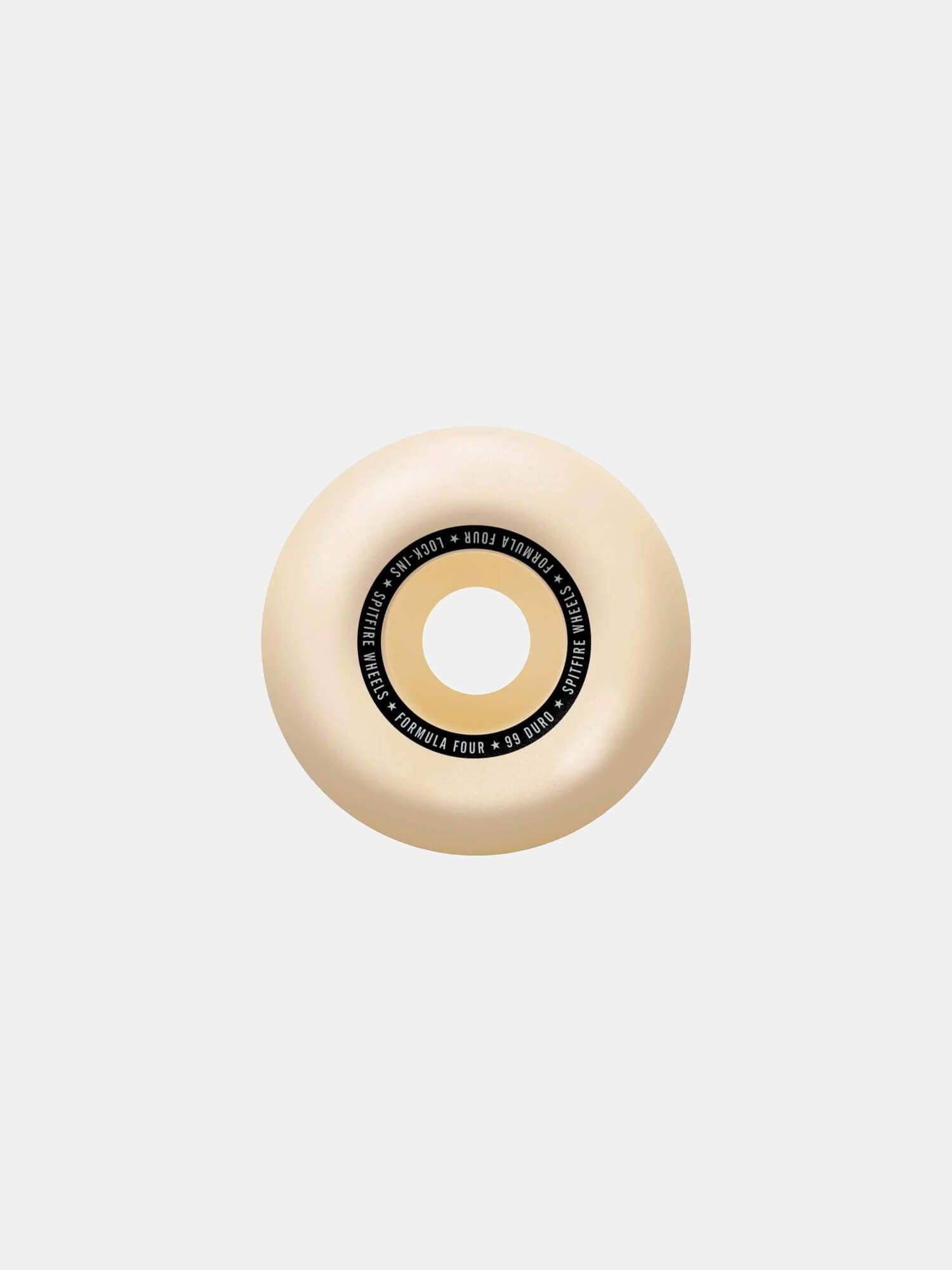 Spitfire Formula Four 99D Lock-In Skateboard Wheels - Blue | High-Performance Wheels for Street Skating & Park Riding
