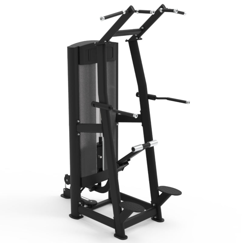 Pegasus 2S Pin Loaded Standing Assisted Chin Up and Dip Station - Home Gym Equipment for Strength Training & Bodybuilding Workouts