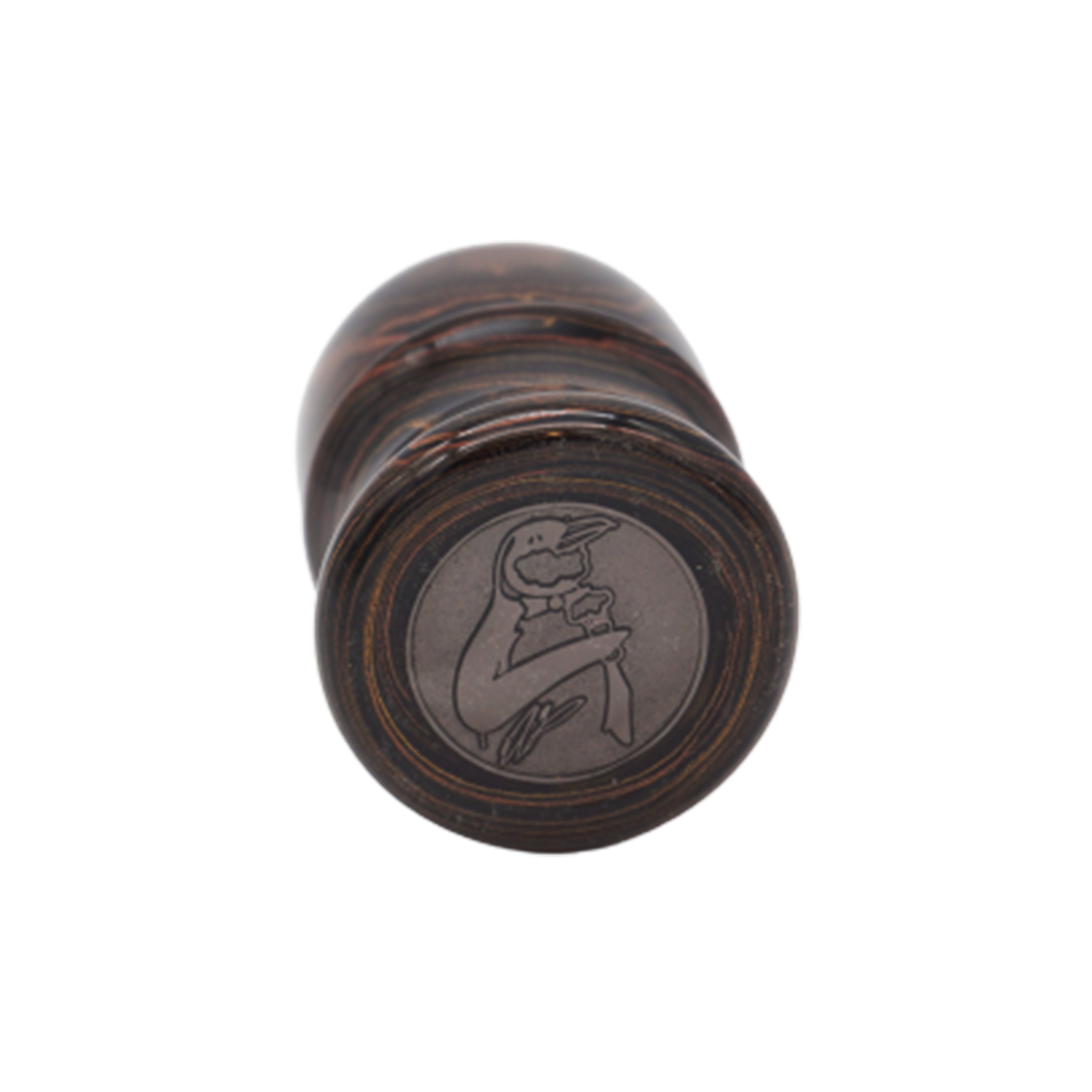 Premium Honey Ebonite Handmade Shaving Brush Handle - Fits 24mm & 26mm Knots - Perfect for Wet Shaving & Grooming Gifts