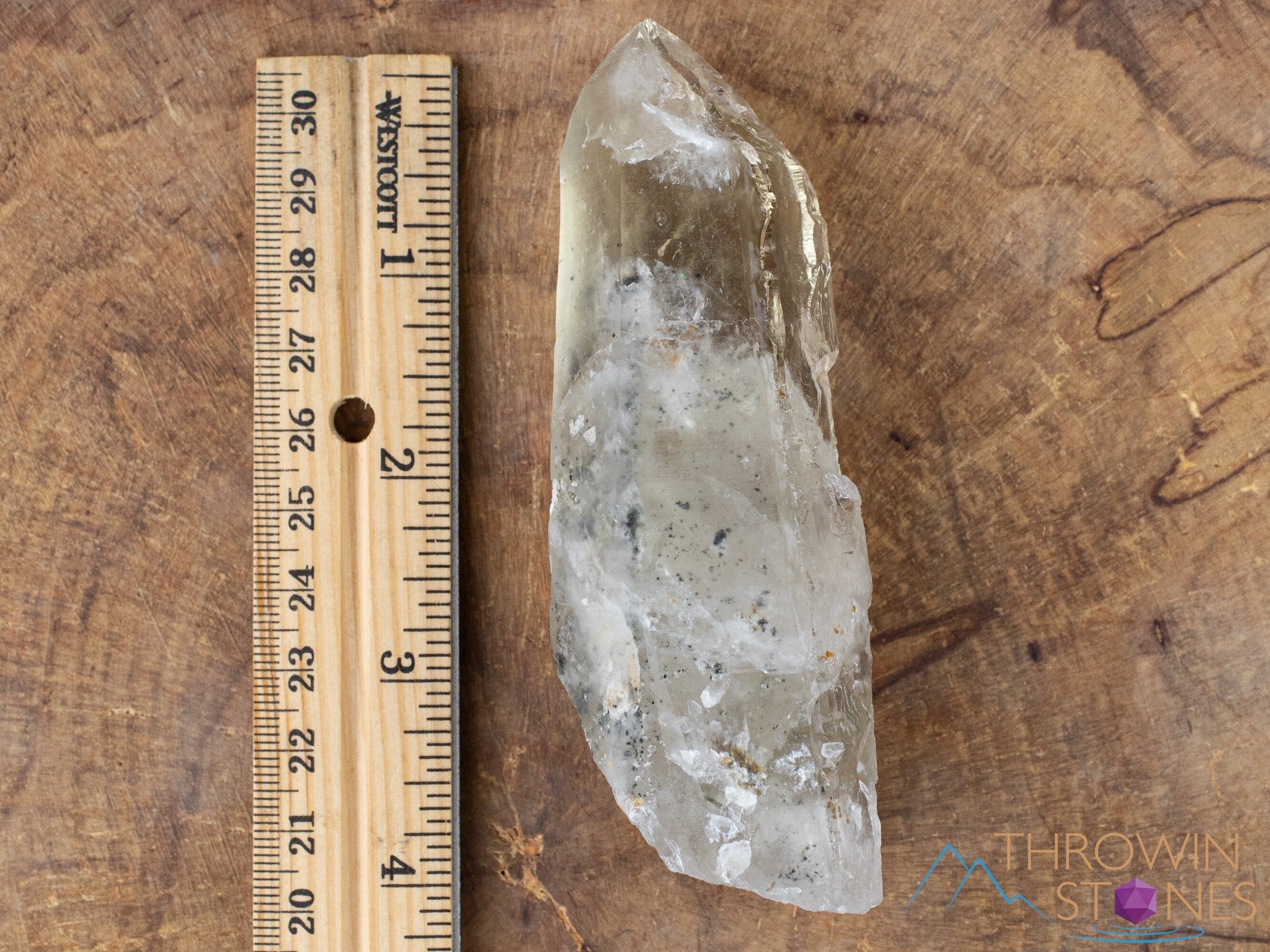 Natural CITRINE Raw Crystal Point - November Birthstone, Healing Crystal, Home & Office Decor, Feng Shui Stone, Meditation & Energy Healing Tool | Perfect for Spiritual Gifts, Yoga Spaces & Crystal Collections