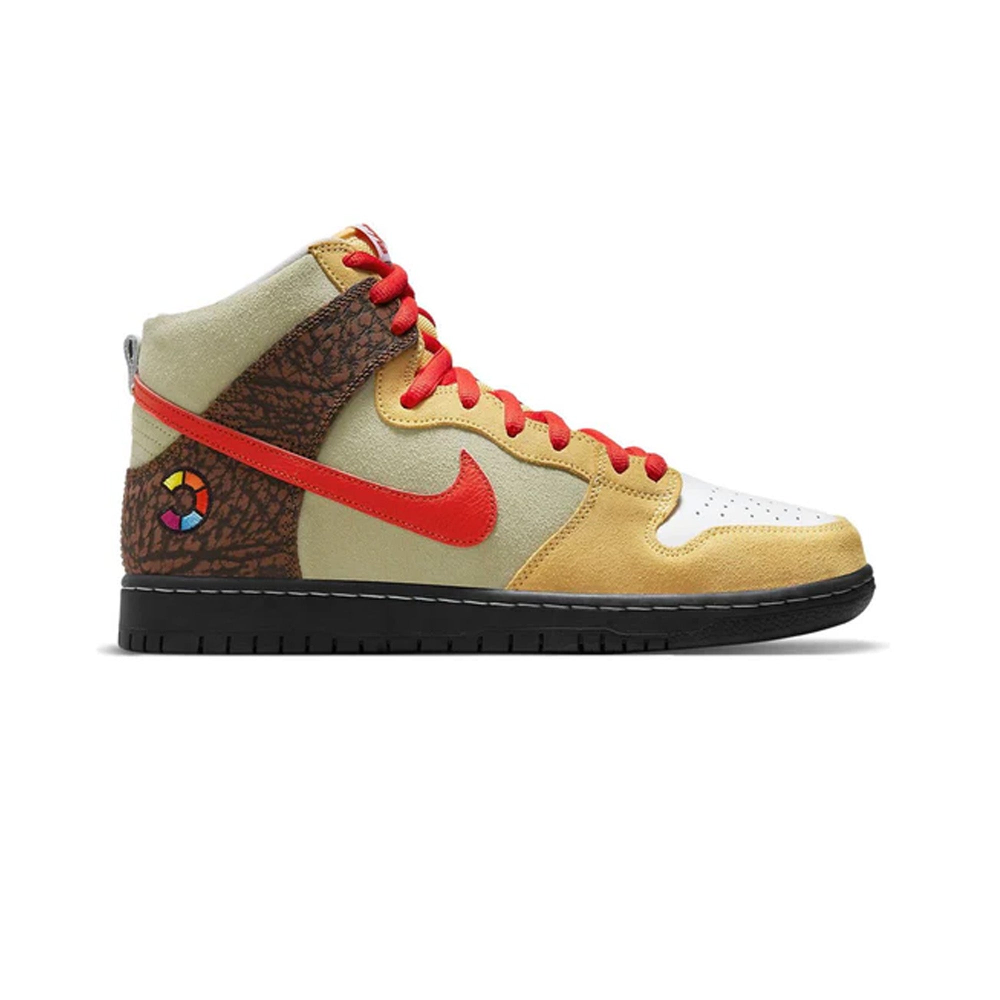 Nike Dunk High SB x Color Skates 'Kebab and Destroy' - Limited Edition Skateboarding Shoes for Men - Perfect for Streetwear Fashion & Skate Sessions