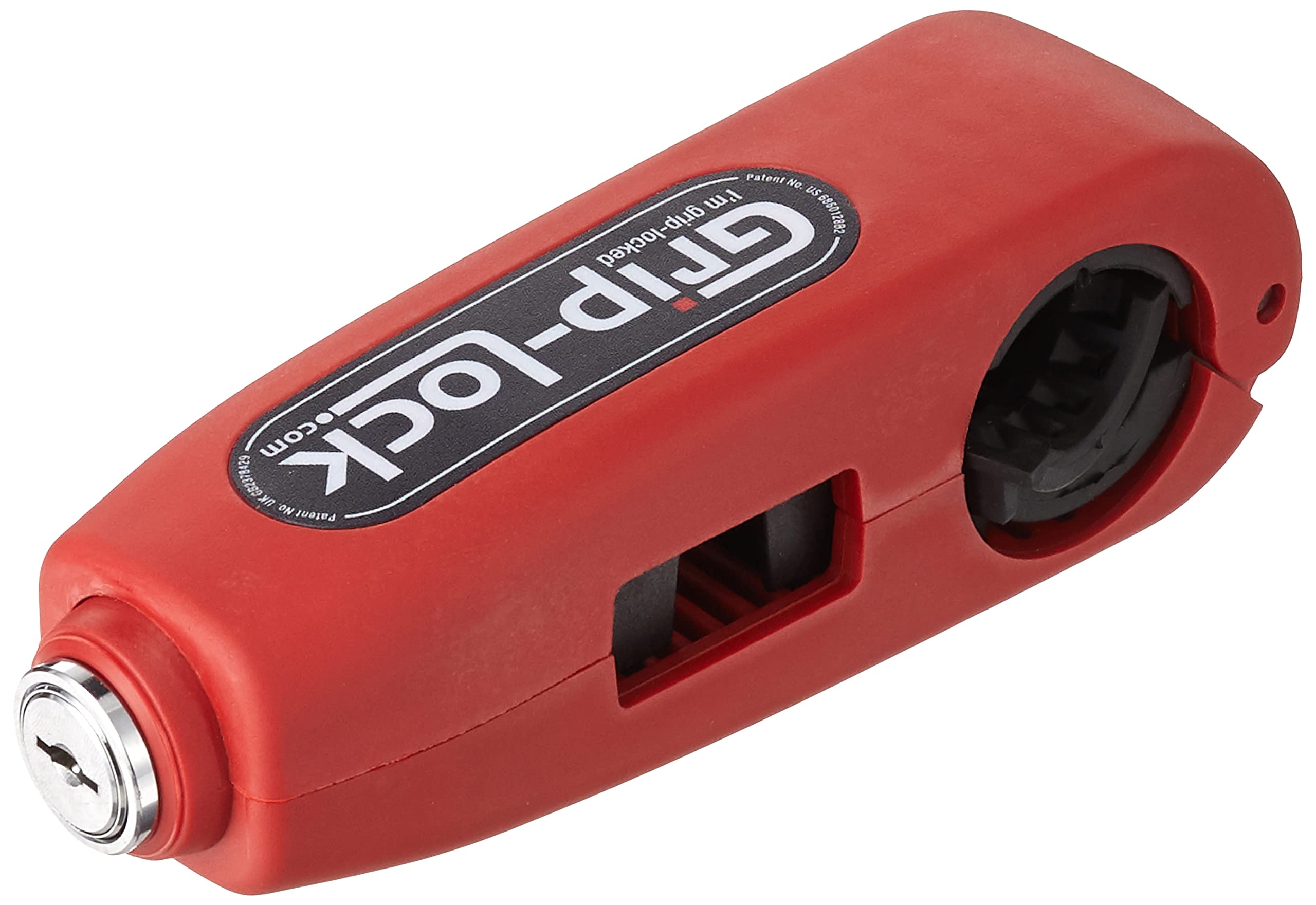 GLRed Heavy Duty Motorcycle & Scooter Handlebar Lock - Anti-Theft Security Device for Bikes, Scooters, ATVs - Perfect for Urban Commuting & Parking Protection