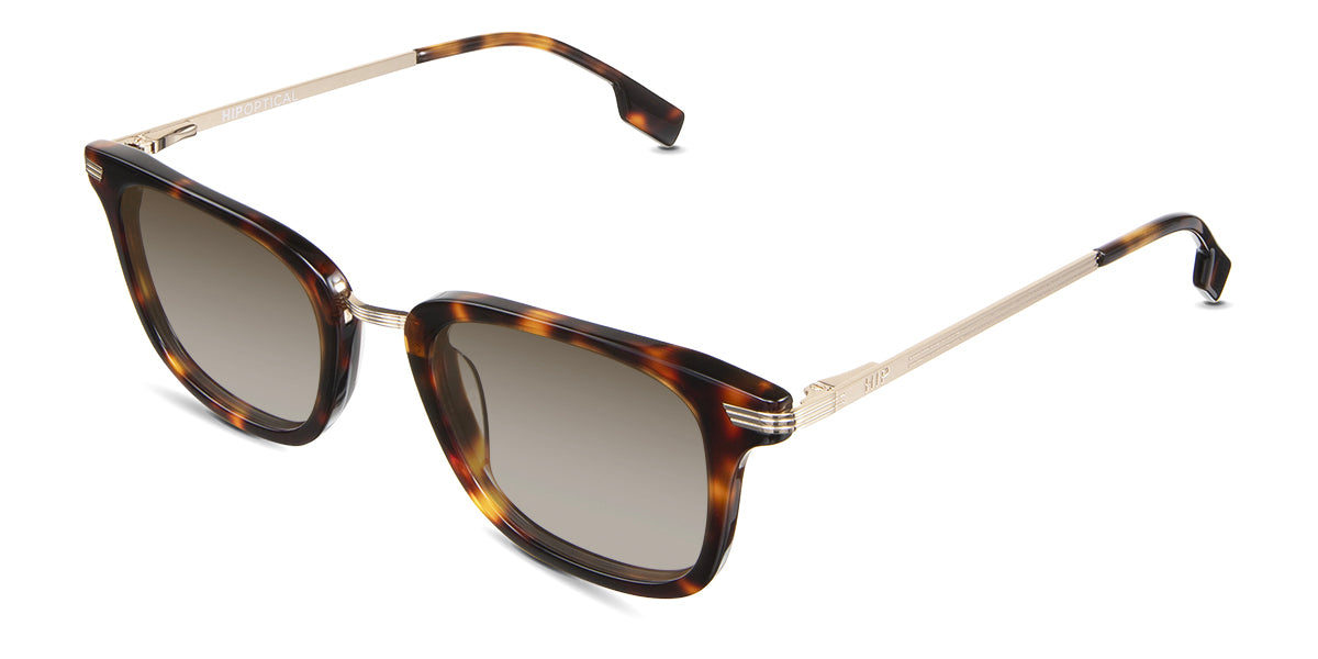 Premium Koa Wood Men's Prescription Sunglasses – UV Protection, Polarized Lenses for Driving & Outdoor Activities