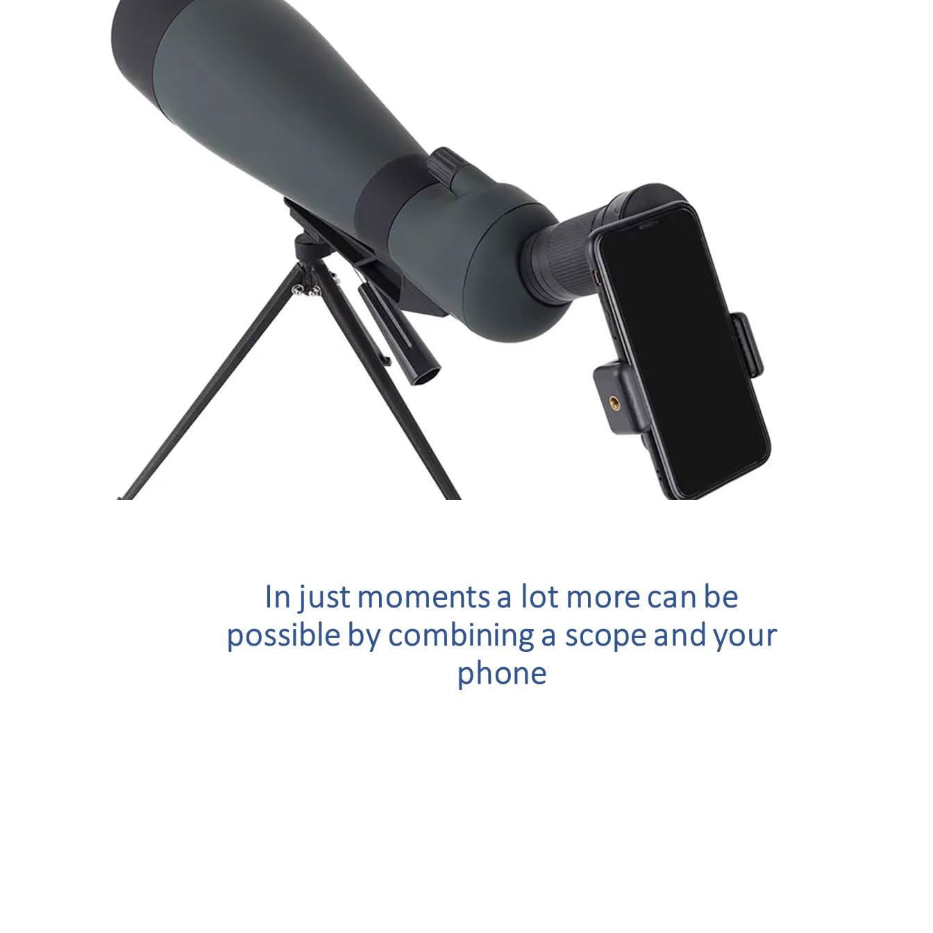 Best Phone Scope Mount for Enhanced Zoom & Stunning Photos - Perfect for Hunting, Bird Watching & Outdoor Adventures