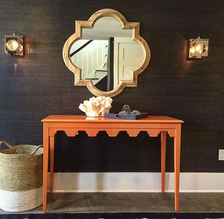 Bristol Console Table - Modern Entryway Sofa Table with Storage Shelf for Living Room, Hallway & Bedroom Decor