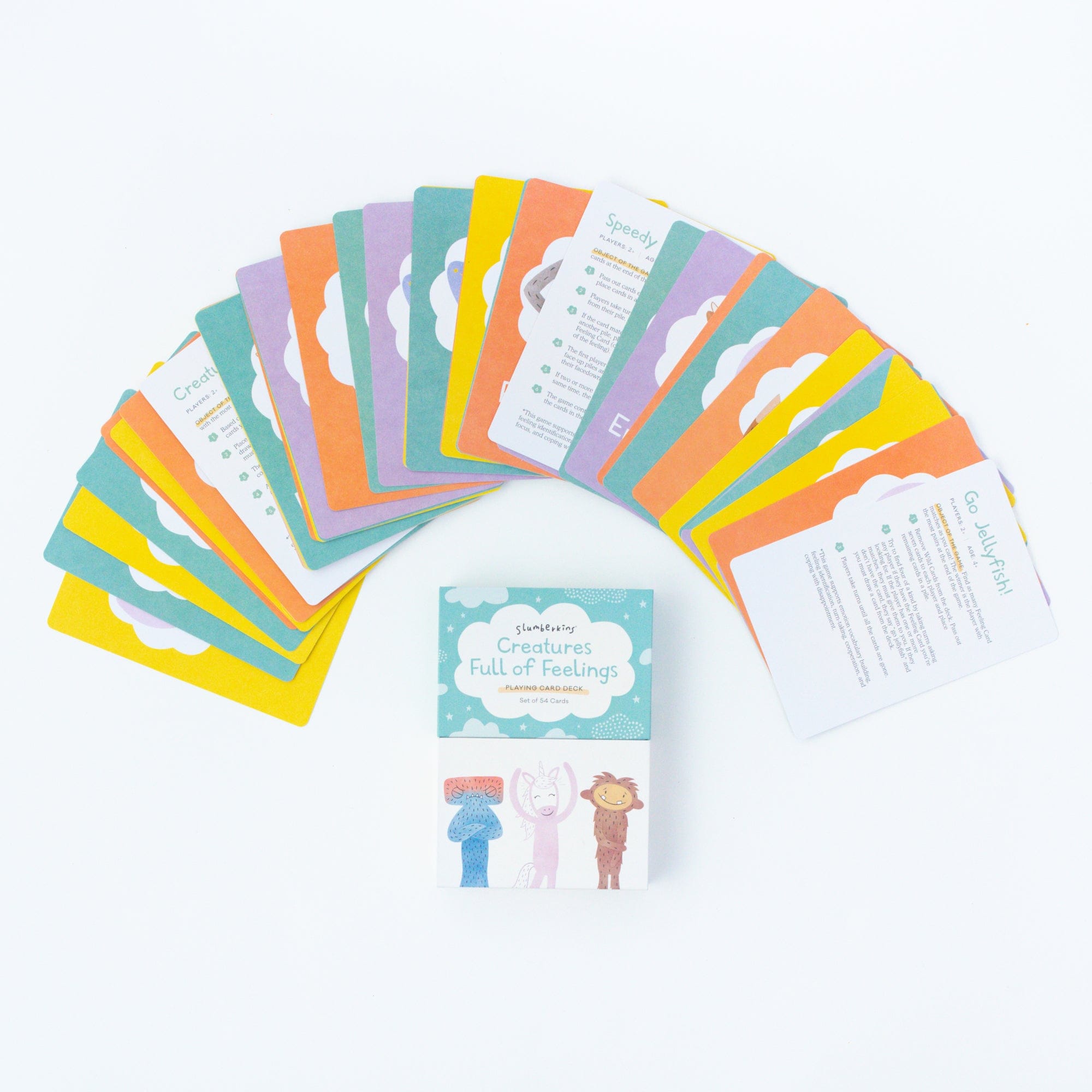 Creatures Full of Feelings Card Game - Fun Emotional Learning Game for Kids & Families | Perfect for Classroom Activities, Therapy Sessions & Family Game Nights