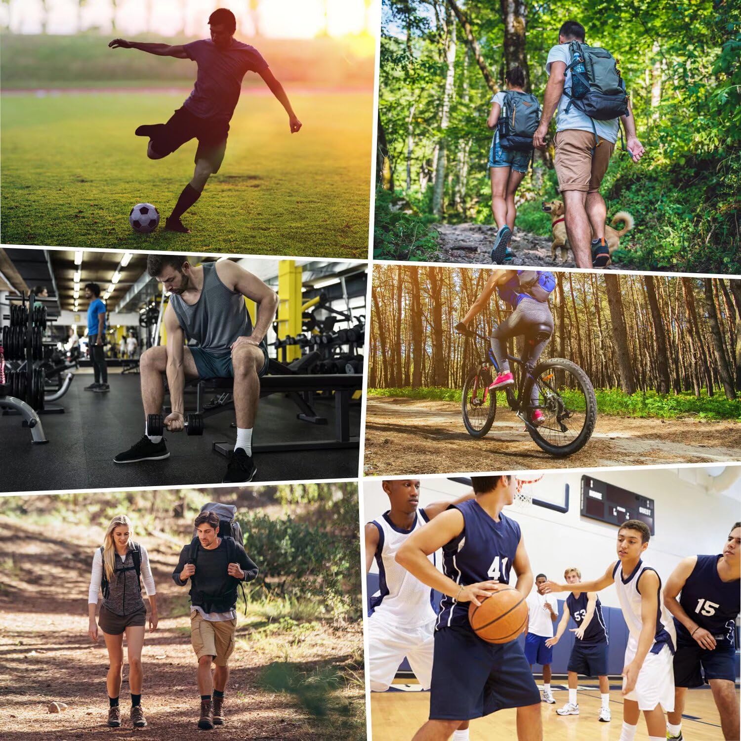 Non-Slip Grip Socks for Men & Women - Anti-Slip Soccer, Pilates & Yoga Socks with Traction - Perfect for Sports, Workouts and Indoor Activities