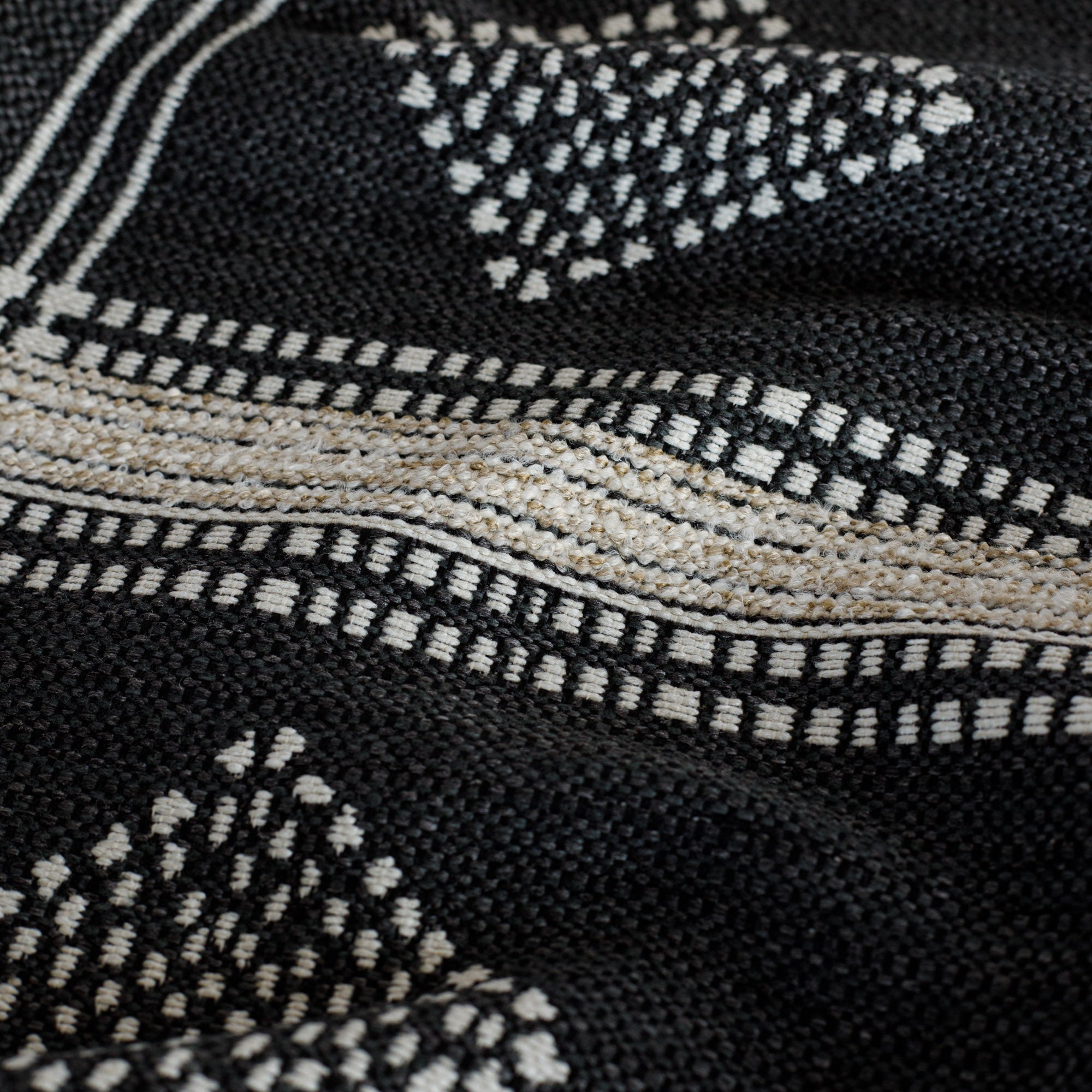 Premium Hobbs Fabric in Graphite - Soft, Durable & Stylish Upholstery Material for Sofas, Chairs & Home Decor
