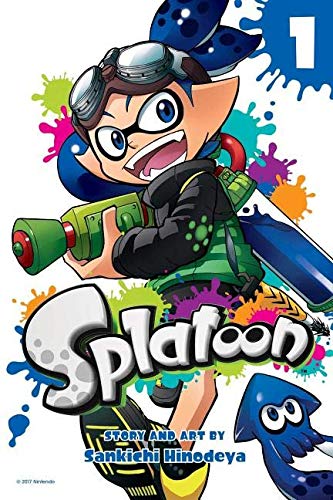 Splatoon Manga Collection - 10 Book Set by Sankichi Hinodeya | Complete Series for Fans | Perfect Gift for Gamers & Anime Lovers