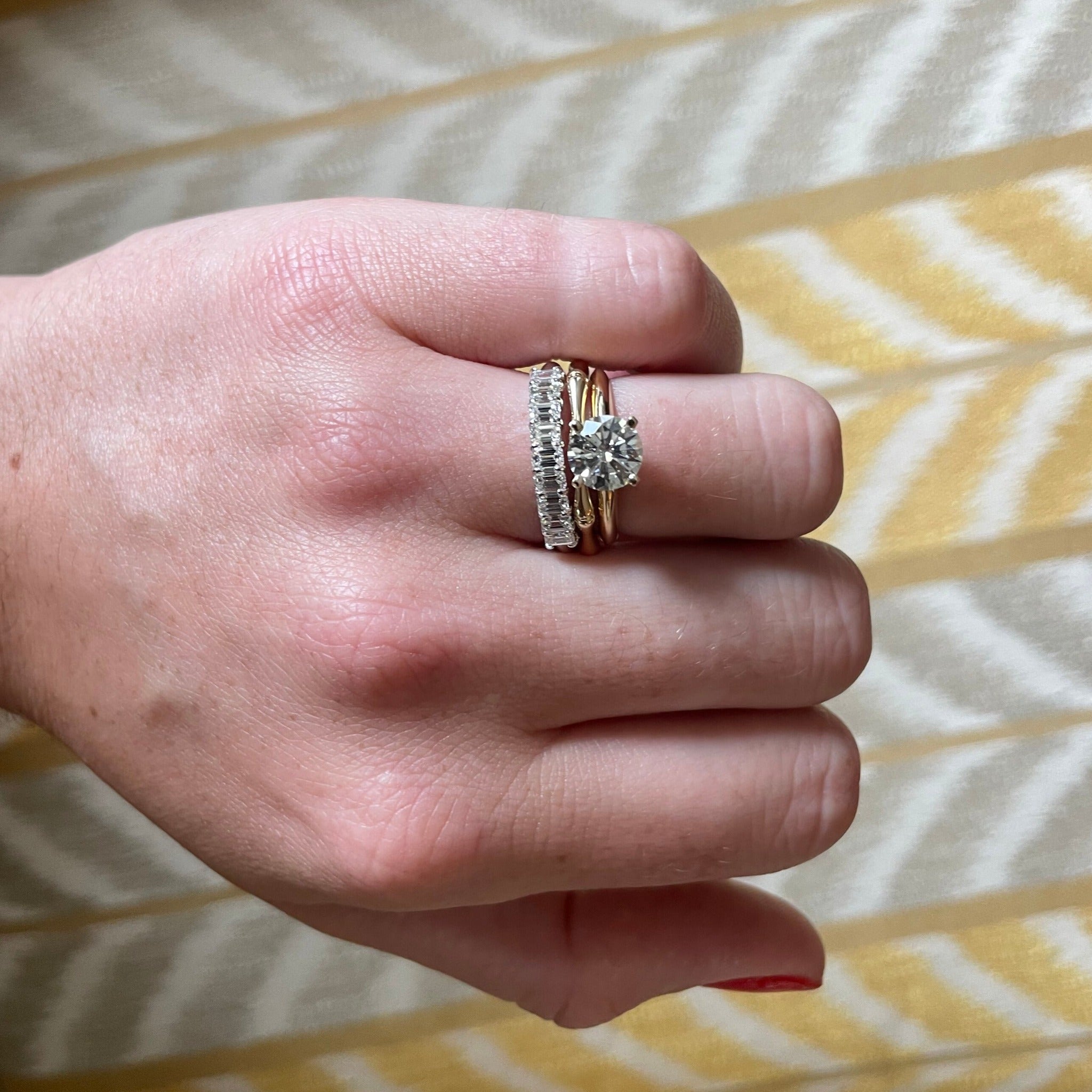 1.5 Carat I SI1 Round Diamond Solitaire Engagement Ring in 14K Yellow Gold - Perfect for Proposals, Weddings & Anniversary Gifts