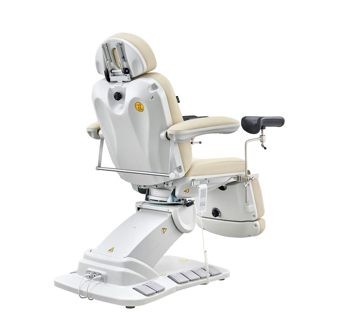 Fiona Adjustable Medical Exam Table with Stirrups - Portable Gynecological Examination Table for Clinics, Hospitals & Home Use
