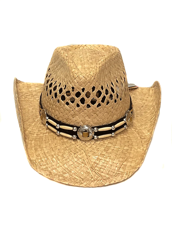 Genuine Bullhide ASHLAND 2126 Panama Straw Hat - Natural Color for Men & Women - Perfect for Beach, Summer Outfits & Outdoor Activities