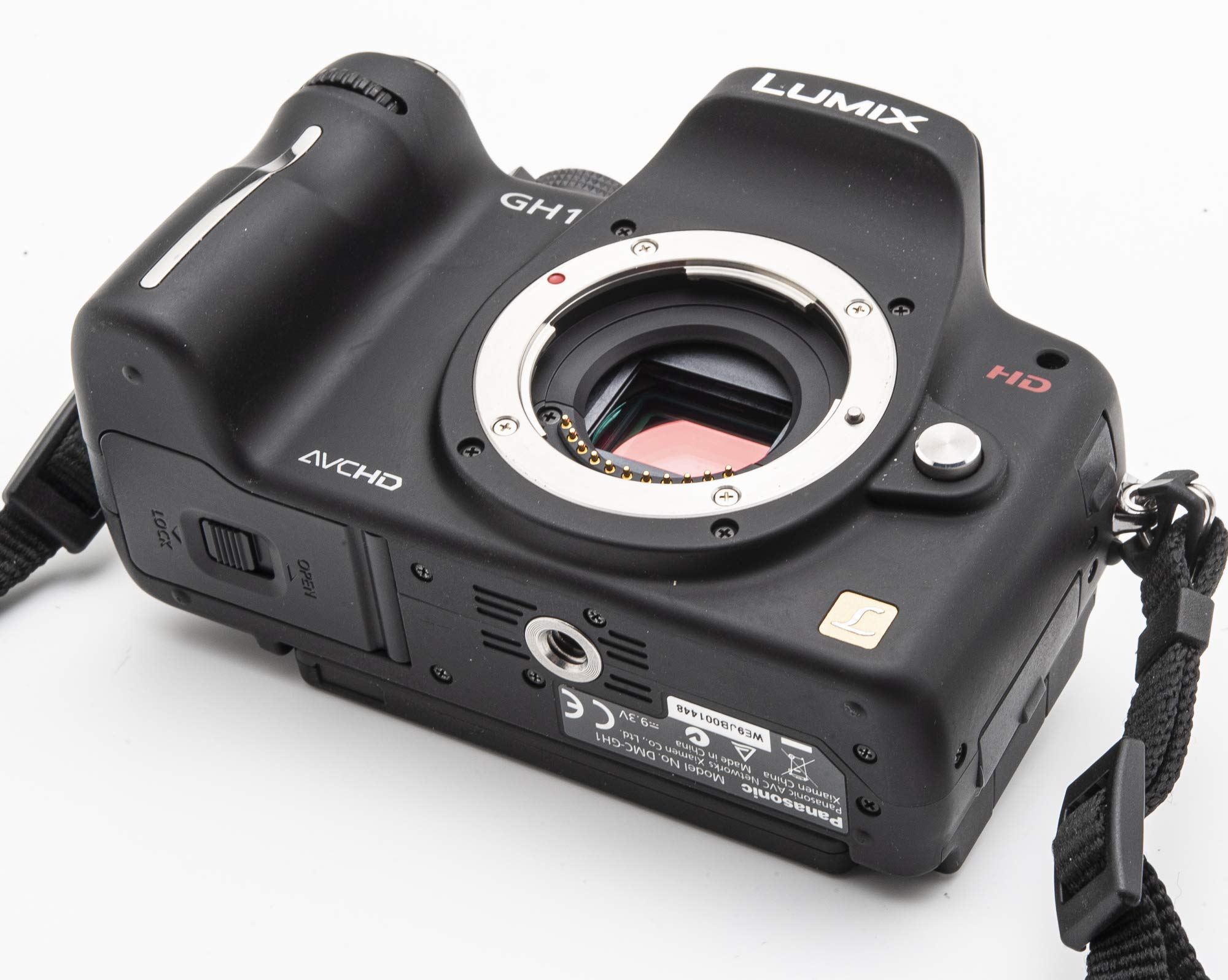 Panasonic Lumix DMC-GH1K 12.1MP Mirrorless Digital Camera Body - Black | Micro Four Thirds System, Interchangeable Lens | Perfect for Vlogging, Travel & Professional Photography