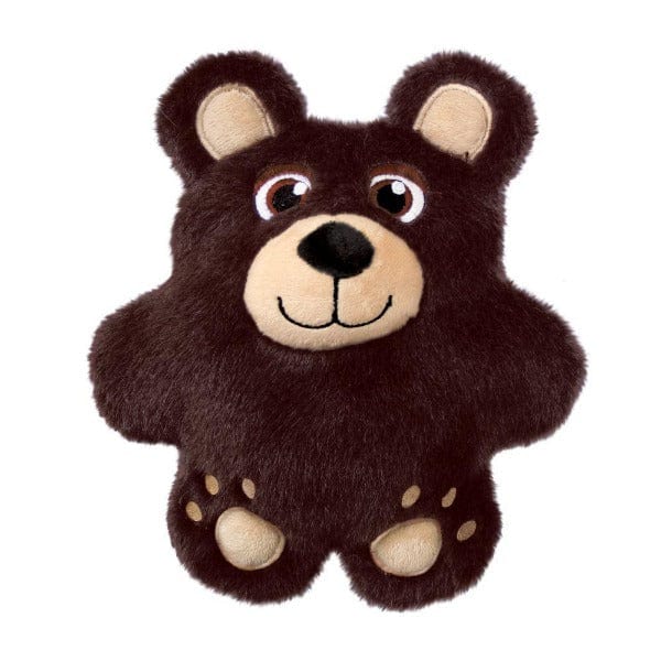 KONG Snuzzles Bear Dog Toy - Soft Plush Chew Toy for Small & Medium Dogs - Perfect for Cuddling, Playtime & Anxiety Relief - Durable & Machine Washable for Long-Lasting Fun
