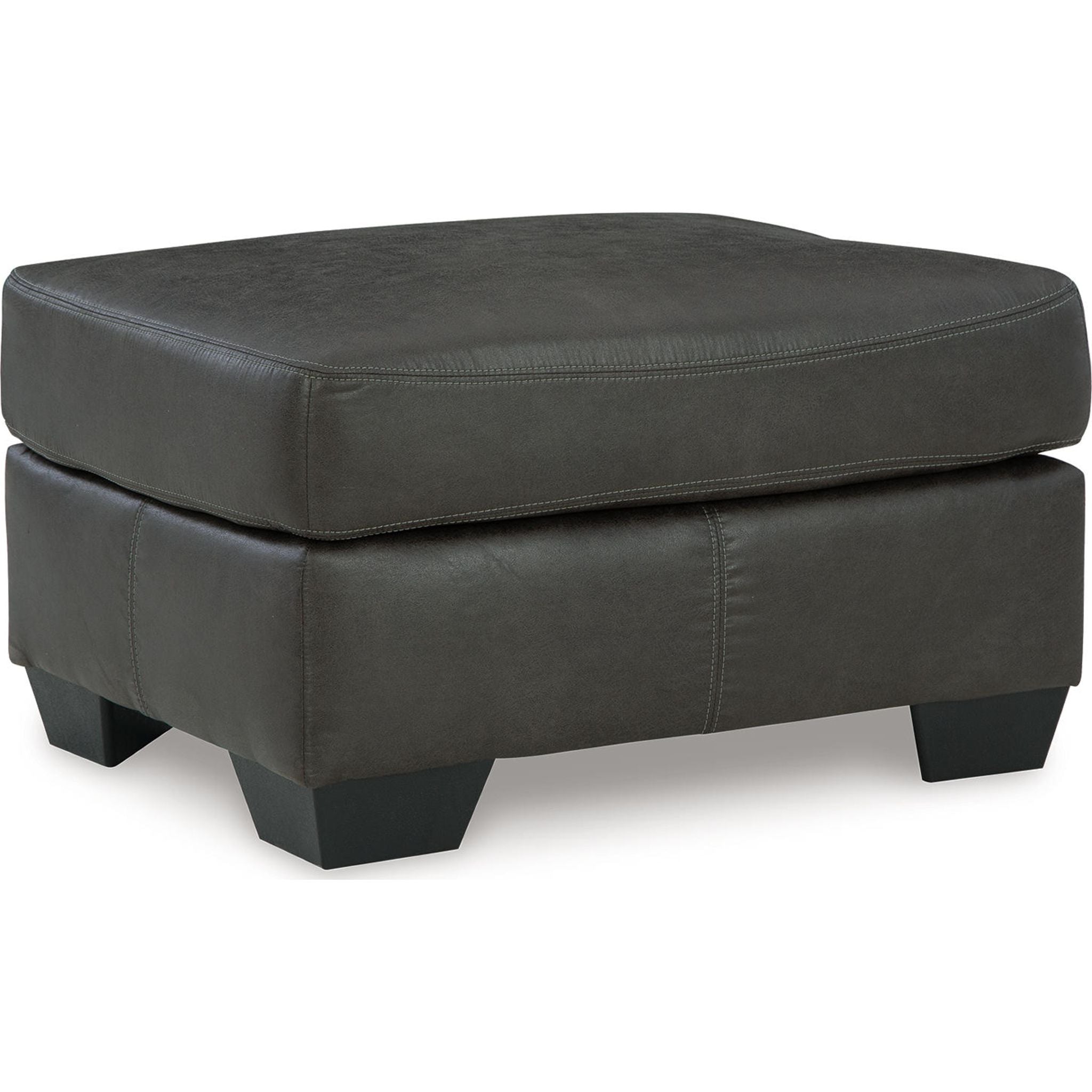 Bladen Ottoman 1 - Modern Storage Ottoman with Lift Top, Faux Leather Upholstery, Sturdy Wooden Legs - Perfect for Living Room, Bedroom, or Home Office
